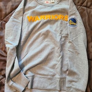 Levi's/NBA Golden State Crewneck, Large, Grey